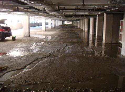 地下车库漏水堵漏施工注意点——江苏地下管